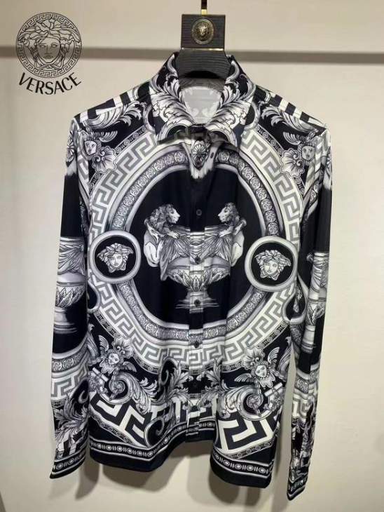 Picture of Versace Shirt Long _SKUVersaceS-XXLsstn12927701